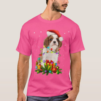 Cavalier King Charles Spaniel Christmas Lights Xma T-Shirt