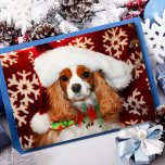 Cavalier King Charles Spaniel Christmas Love Holiday Card<br><div class="desc">Isabella is my 11 year old Cavalier.</div>