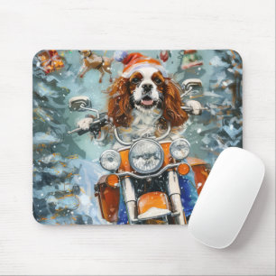 Cavalier King Charles Spaniel Christmas Mouse Mat