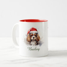 Cavalier King Charles Spaniel Christmas Mug