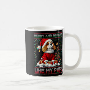Cavalier King Charles Spaniel Christmas Tree Decor Coffee Mug