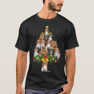 Cavalier King Charles Spaniel Christmas Tree mas l T-Shirt