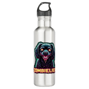 Cavalier King Charles Spaniel CKCS Zombie Dog Hall 710 Ml Water Bottle