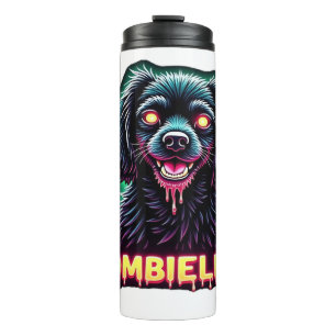 Cavalier King Charles Spaniel CKCS Zombie Dog Hall Thermal Tumbler