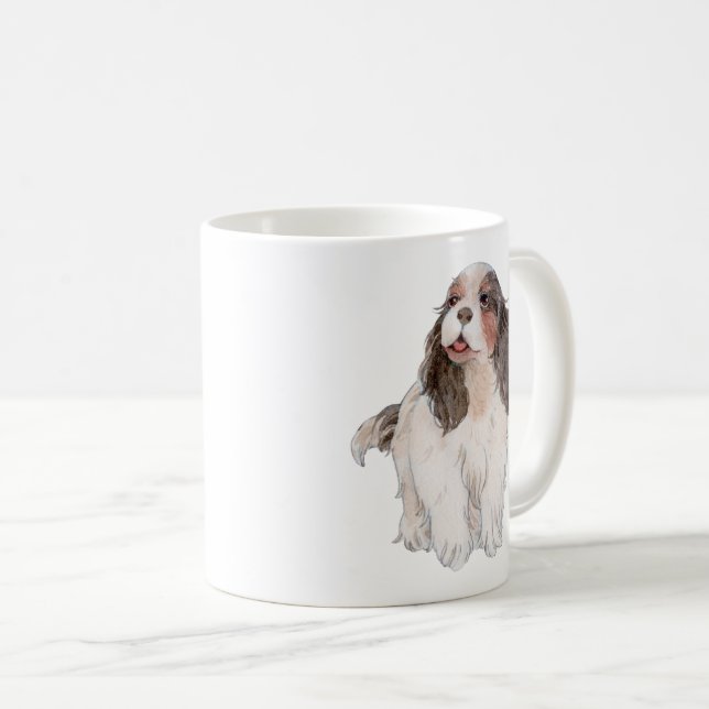 Cavalier King Charles Spaniel Coffee Mug (Front Right)