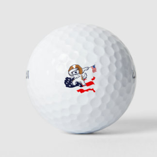 Cavalier King Charles Spaniel Dab Dance Golf Balls