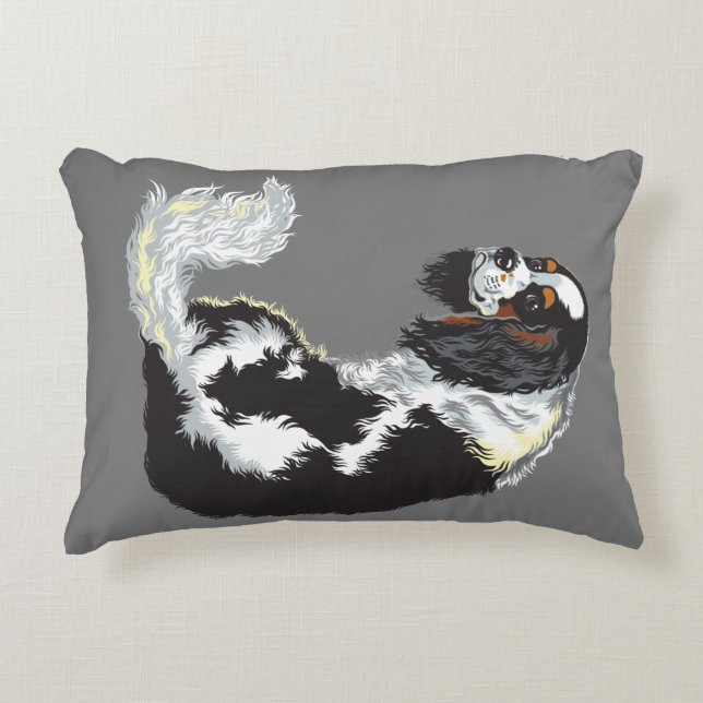 cavalier king charles spaniel decorative cushion (Front)