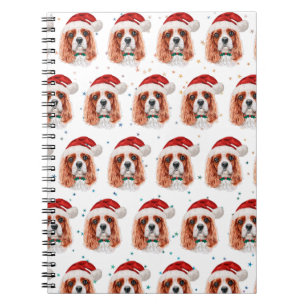 Cavalier King Charles Spaniel Dog Breed Christmas Notebook