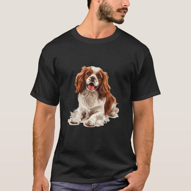 Cavalier King Charles Spaniel Dog Breed Graphic Me T-Shirt (Front)