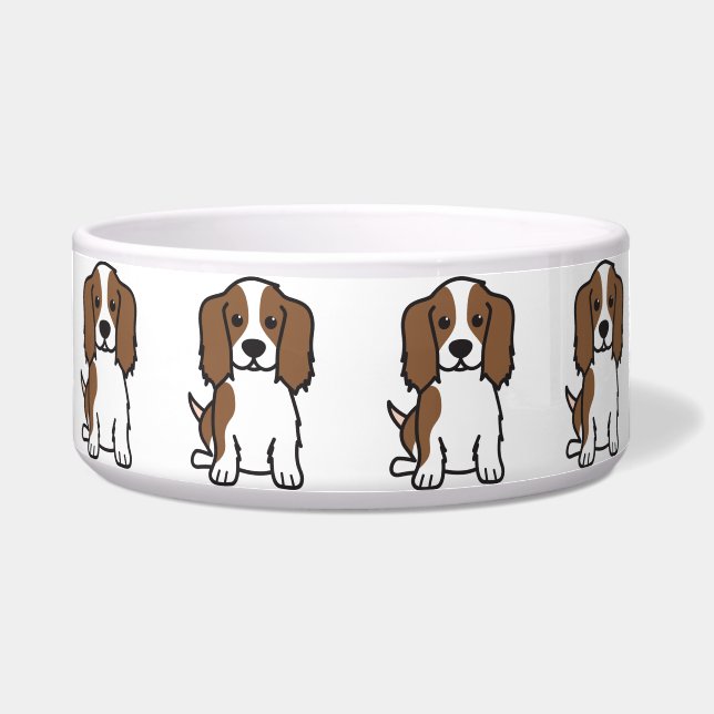 Cavalier King Charles Spaniel Dog Cartoon (Front)