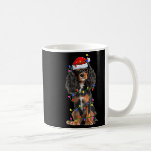 Cavalier King Charles Spaniel Dog Christmas Lights Coffee Mug