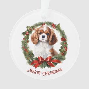 Cavalier King Charles Spaniel Dog Lover Christmas  Ornament