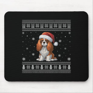 Cavalier King Charles Spaniel Dog Lovers Ugly Xmas Mouse Mat