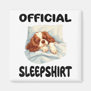 Cavalier King Charles Spaniel Dog Official Sleepsh Magnet