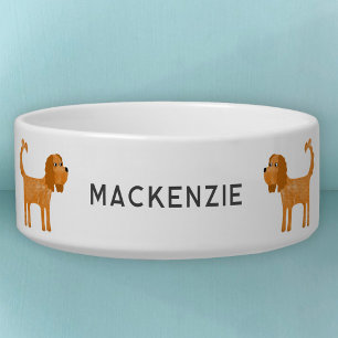 Cavalier King Charles Spaniel Dog Personalised Bowl