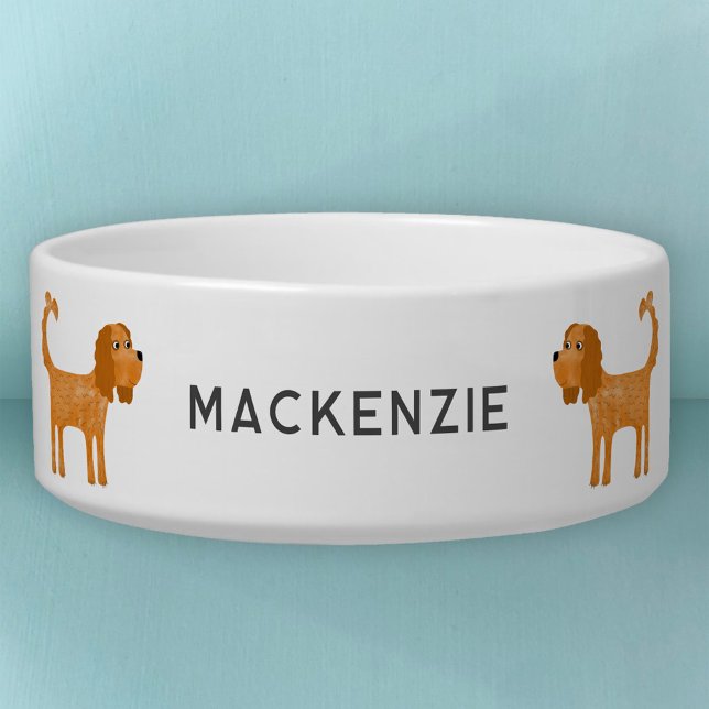 Cavalier King Charles Spaniel Dog Personalised Bowl (Creator Uploaded)