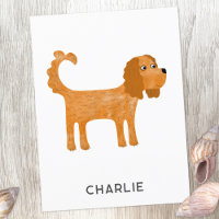 Cavalier King Charles Spaniel Dog Personalised
