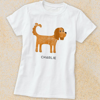 Cavalier King Charles Spaniel Dog Personalised T-Shirt