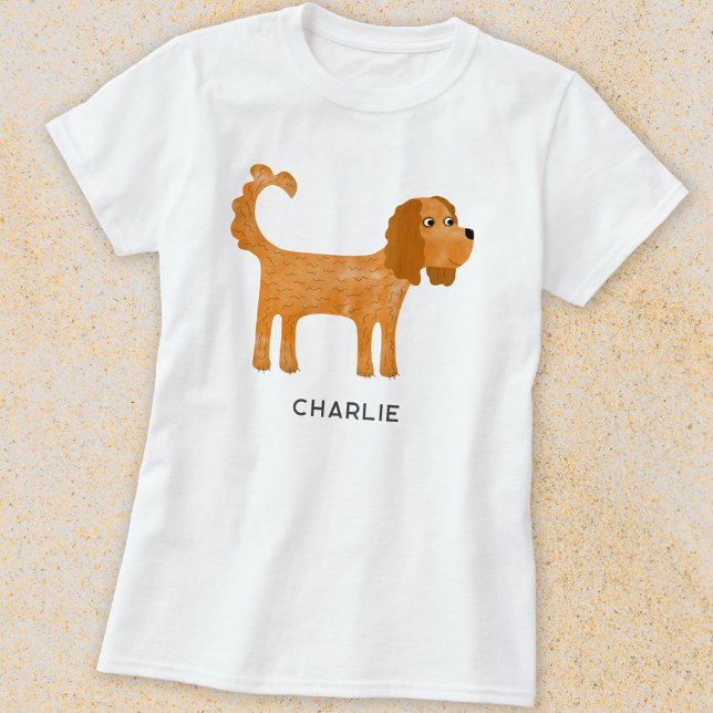 Cavalier King Charles Spaniel Dog Personalised T-Shirt (Creator Uploaded)
