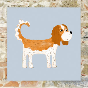 Cavalier King Charles Spaniel Dog Poster