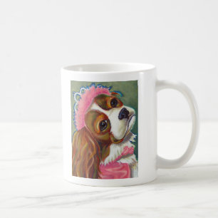 Cavalier King Charles Spaniel Dog Princess ART Coffee Mug