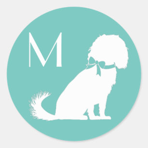 Cavalier King Charles Spaniel Dog Puppy Classic Round Sticker
