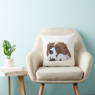Cavalier King Charles Spaniel Dog Puppy Cushion