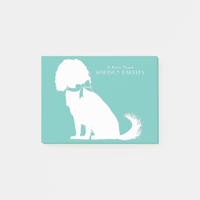 Cavalier King Charles Spaniel Dog Puppy Post-it Notes (Front)