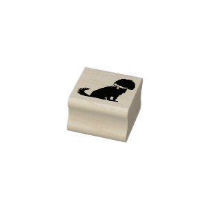 Cavalier King Charles Spaniel Dog Puppy Rubber Stamp