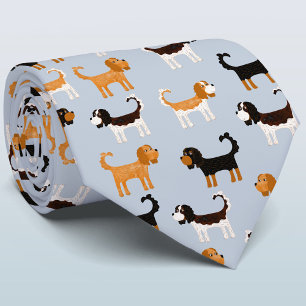 Cavalier King Charles Spaniel Dog Tie