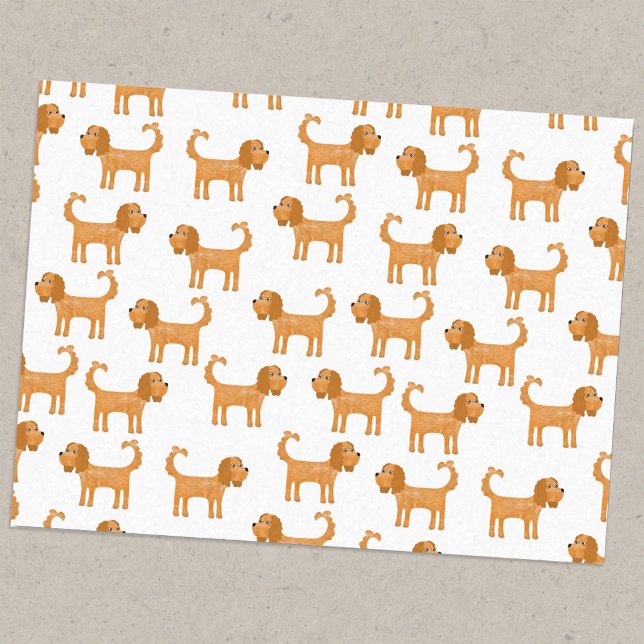 Cavalier King Charles Spaniel Dog Tissue Paper (Creator Uploaded)