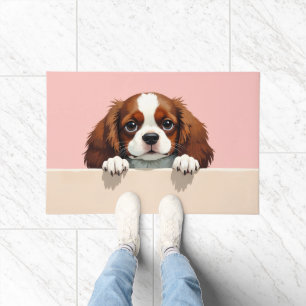 Cavalier King Charles Spaniel Doormat Art
