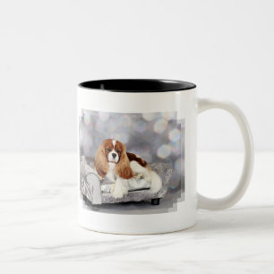 Cavalier King Charles Spaniel - Ethan Two-Tone Coffee Mug
