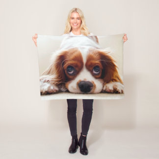 Cavalier King Charles Spaniel Fleece Blanket