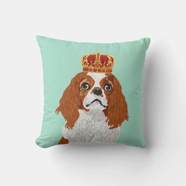Cavalier King Charles Spaniel for Dog Lovers Cushion (Front)