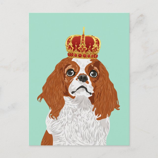Cavalier King Charles Spaniel for Dog Lovers Postcard (Front)