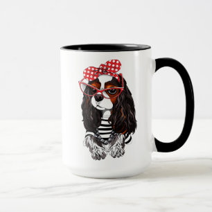 Cavalier King Charles Spaniel From Paris With Love Mug