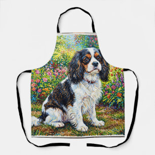 Cavalier King Charles Spaniel Garden Apron