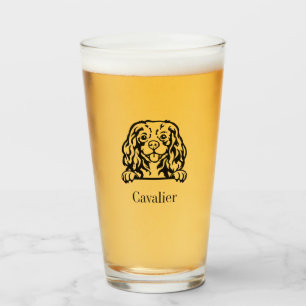 Cavalier King Charles Spaniel Glass Tumbler