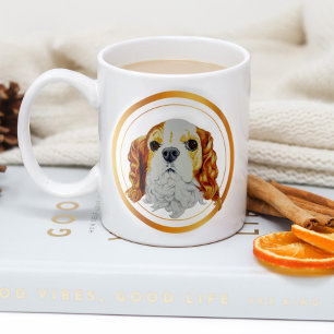 Cavalier King Charles Spaniel Gold Coffee Mug