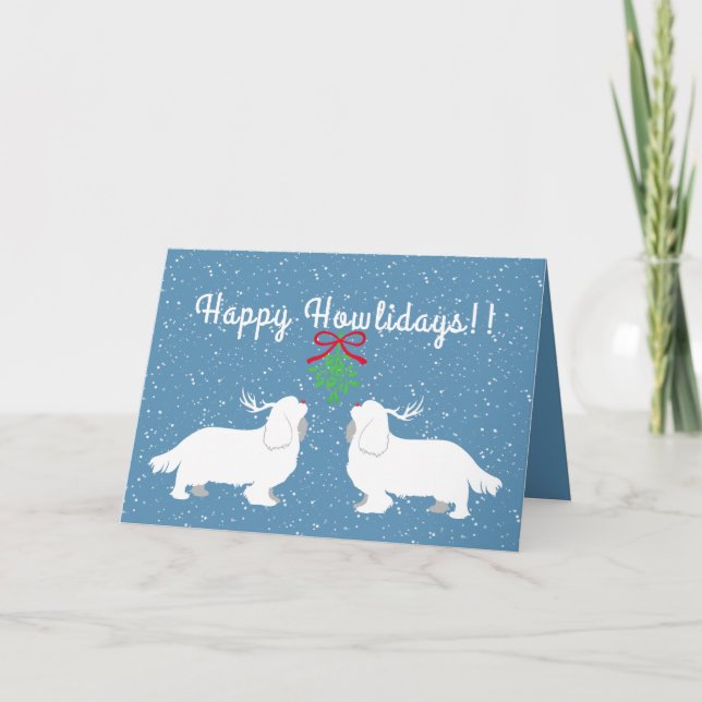 Cavalier King Charles Spaniel Holiday Card (Front)