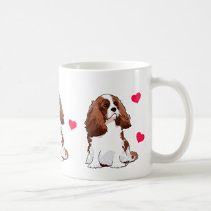 Cavalier King Charles Spaniel Illustrated Mug
