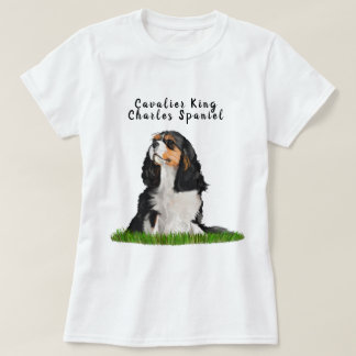 Cavalier King Charles Spaniel Illustrated T-Shirt