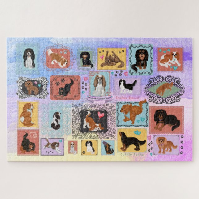 Cavalier King Charles Spaniel  Jigsaw Puzzle (Horizontal)