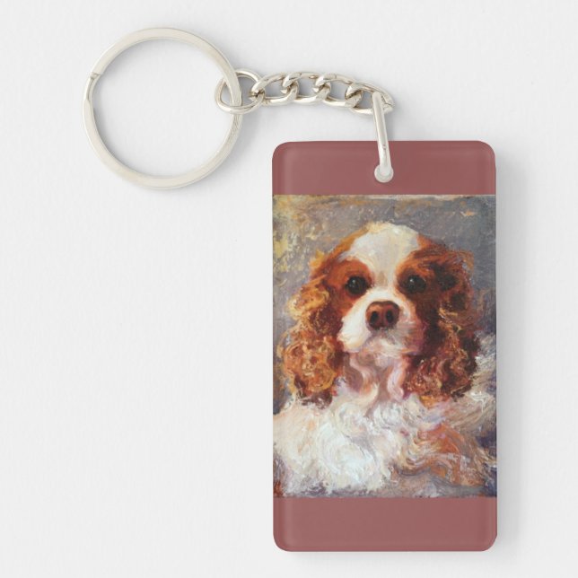 Cavalier King Charles Spaniel Key Chain (Front)