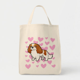 Cavalier King Charles Spaniel Love Tote Bag