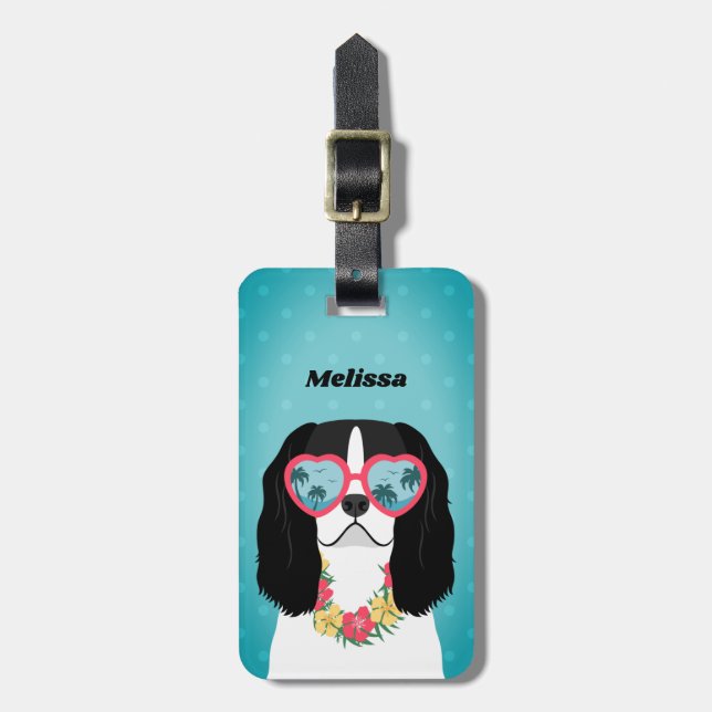 Cavalier King Charles, Spaniel Luggage Tags (Front Vertical)