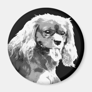 Cavalier king charles spaniel magnet