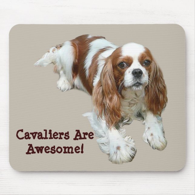 Cavalier King Charles Spaniel Mousepad (Front)