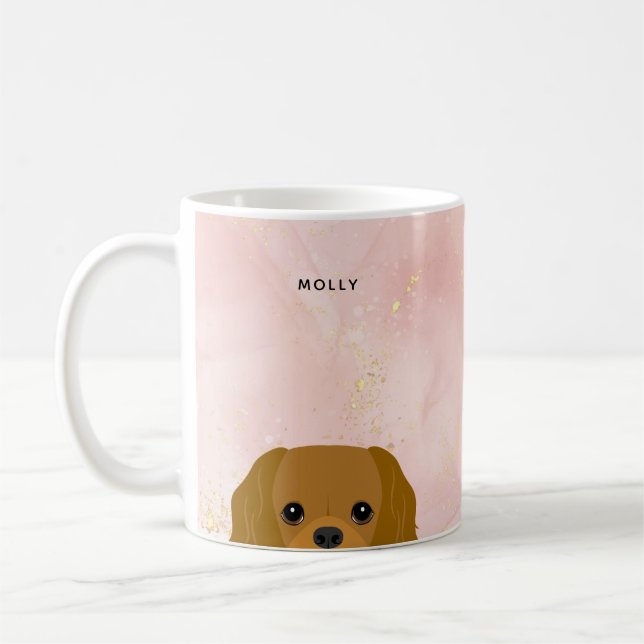 Cavalier King Charles Spaniel Mugs (Left)